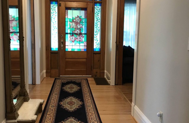 Spacious updated private home, quiet neighborhood, walk to downtown.