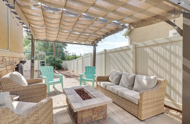 Spacious Utah Retreat w/ Deck, Grill & Fire Pit!