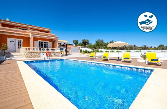 Spacious villa w/ BBQ & heatable pool