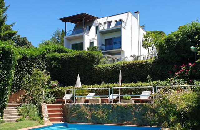 Moderne Villa mit privatem Pool Rom 20 Minuten entfernt mit Blick auf den Nationalpark