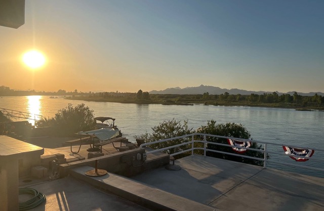 Spacious Waterfront Property on The Colorado River with your own Dock and Beach!
