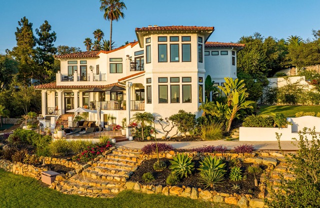 Spanish Modern Estate - 1 Acre - 180° Sunset Ocean Views - PGA + Beaches Nearby