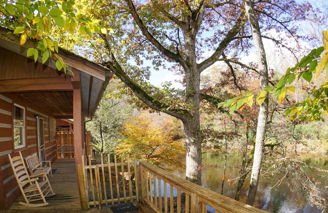 Ol'Smoky Log Cabin on the River Unit 6