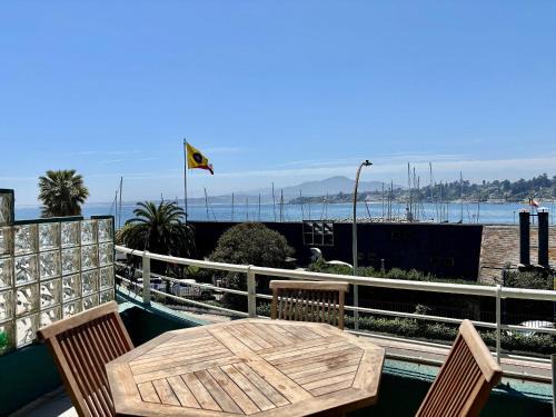 Espectacular depto full Vista al Mar Higuerillas