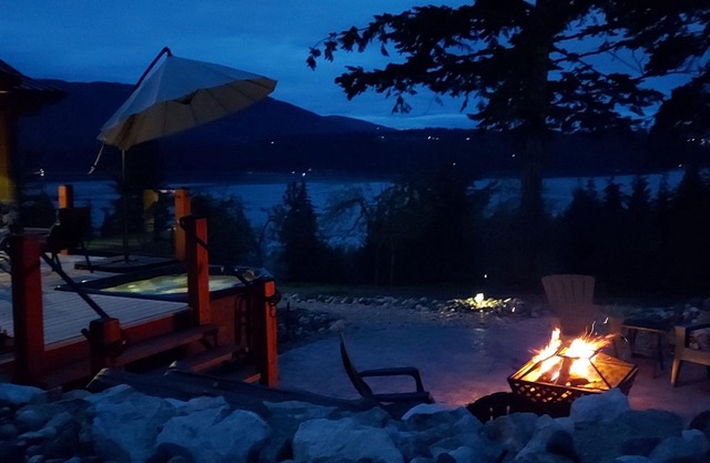Spectacular Home on Estate w/view of Shushwap lake. Access to private beach.