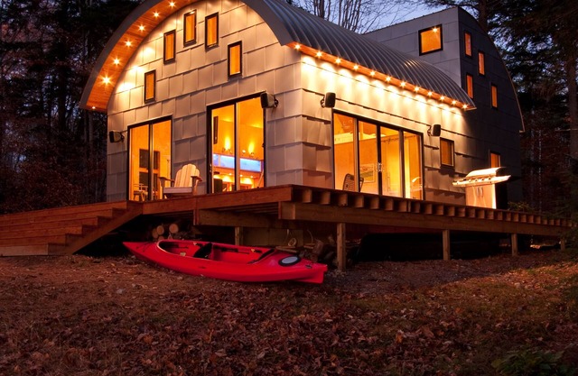 Spektakuläres Damariscotta Lake House - im April 2011 im Down East Magazine zu sehen