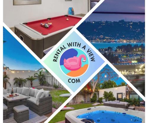 Spectacular Seaview Oasis -Views Spa Game Room