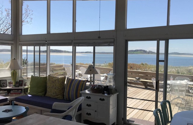 Spectacular Sunsets And Private Beach In A Nantucket Style Summer Cottage.