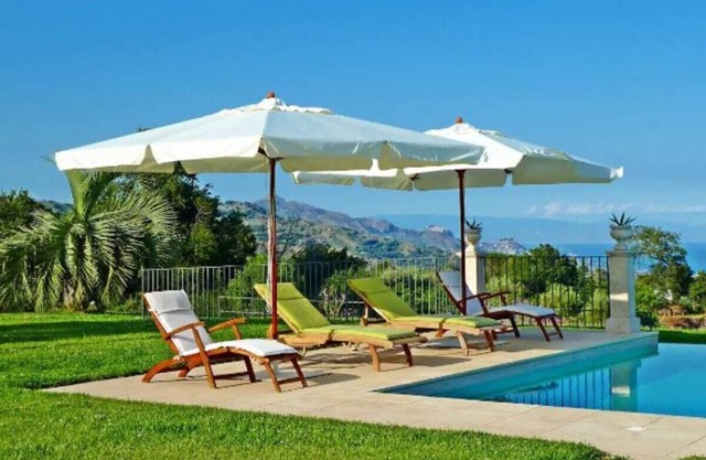 Spectacular Villa on Volcano Slopes Infinity Pool, Sea Views & Expansive Gardens