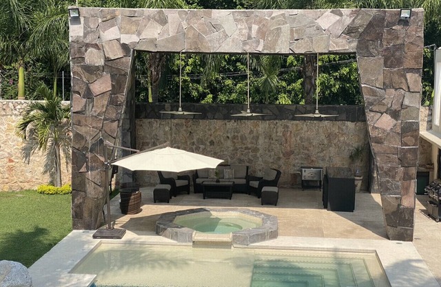 Spectacular villa, for + 20 people, includes boiler, Yautepec, Morelos.