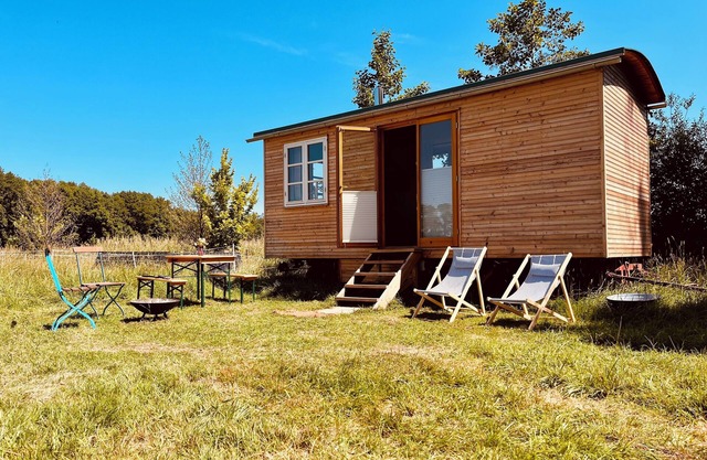 Gemütliches Tinyhouse mit toller Aussicht inmitten der Natur