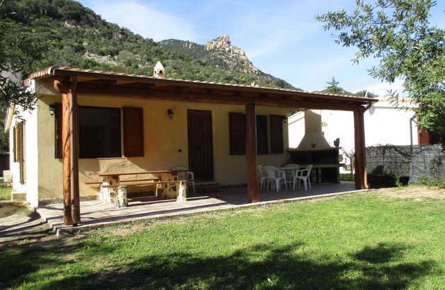 Splendid einzelnes Haus 300 Meter vom Meer mit Veranda und Grill