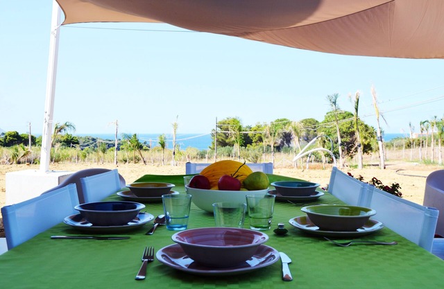 Splendida Villa Nature-appartamento Melograno a Scopello-zingaro Vista sul Mare