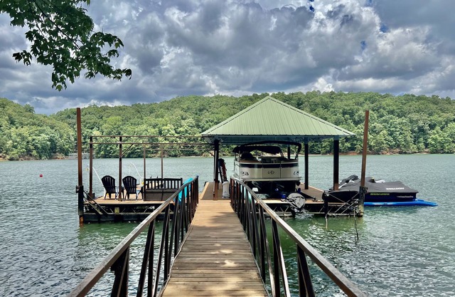 Sprawling Lake Oasis w/Pool, Dock, Firepit, Gym