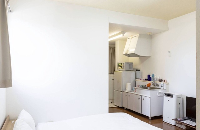 Standard twin room double bed x 2 up to 4 peopl / Minamitsuru-gun Yamanashi