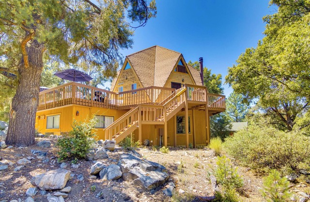 "Star House" im Pine Mtn Club - 20 Minuten zum Skifahren!