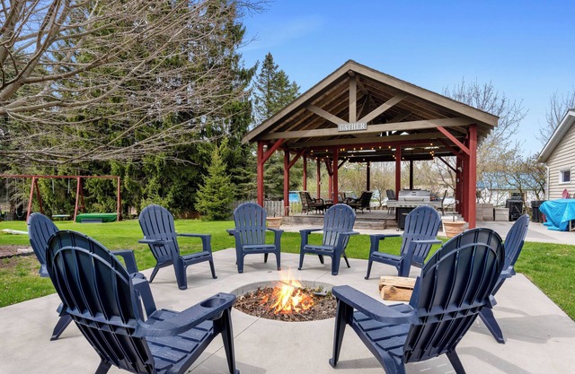 State Park w/ Orchard Style Yard & Pavilion
