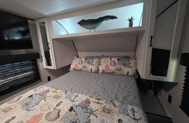 Stay at The Rusty Hooker a Cozy Camper in Perry Fl