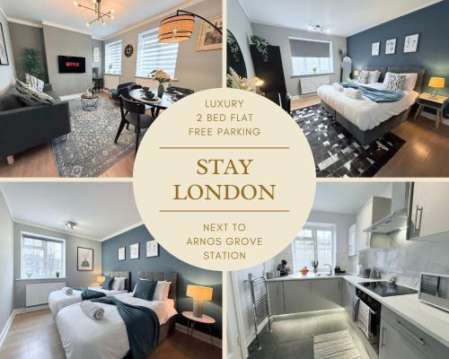 Stay London - Sleeps 5 with Free Parking - Tourist, Concerts & Matches