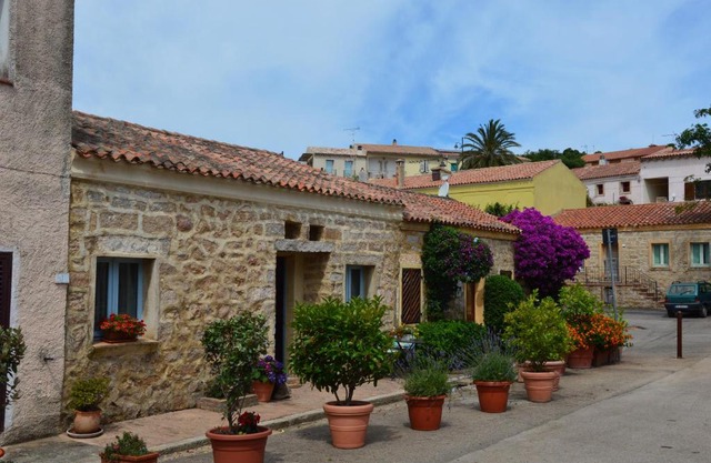 Stazzo in the square of San Pantaleo
