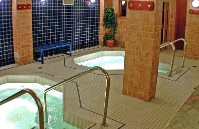 Steam Room + Pools | Chalet-Inspired Room in Banff