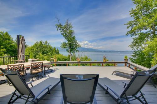 Stellar Views! Lake Pend Oreille Retreat with Dock