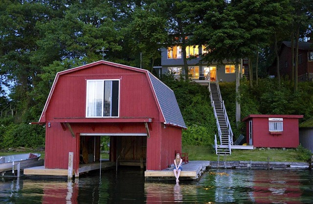 Stellar Haus am Wasser mit einem spektakulären Blick