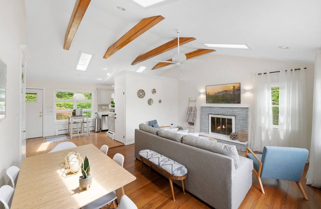 Steps to the Beach! House on Coveted Candlewood Lake w/ Central AC & Fire Pit
