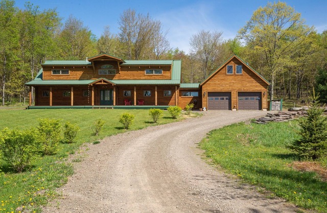 Stone and Pine Log Estate