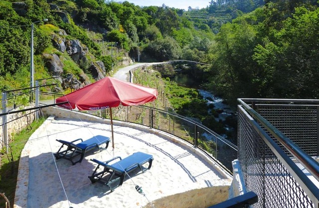 Stone House by Caima River with Pool