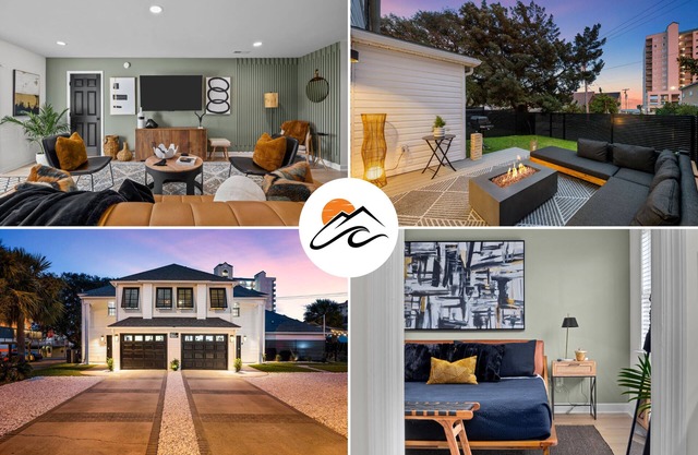 Stranded - Modern 7BR Triplex, Sleeps 20