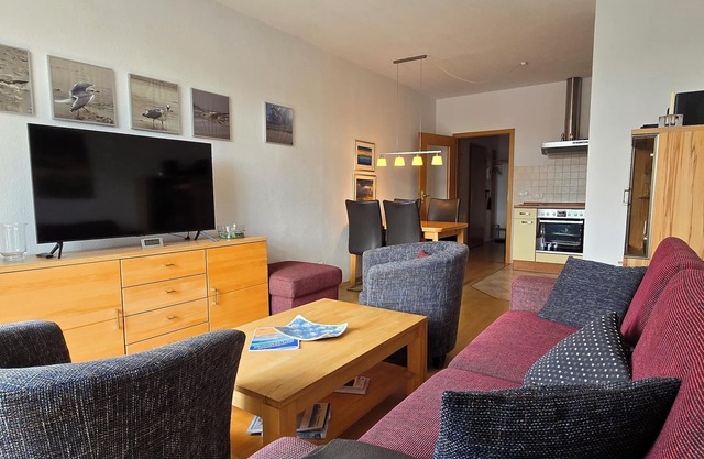 strandnahe und komfortable Ferienwohnung mit Fahrstuhl