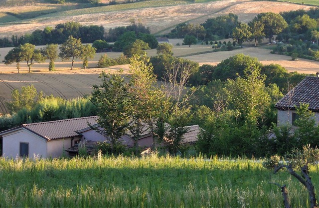 Strohballenhaus auf Demeterhof, Meeresnaehe, Naturpool