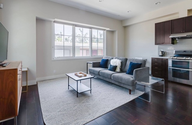 Striking Burlingame 2BR w/ Parking & A/C, nr Caltrain, by Blueground