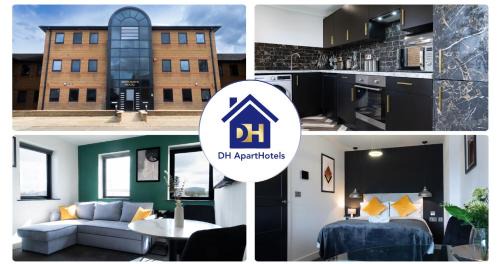 Studio & 1 Bedroom Apartments - PE1 - Contractor Friendly - Free Parking - Sofa Beds - Sky TV - Full Kitchen - Washer Dryer - WiFi
