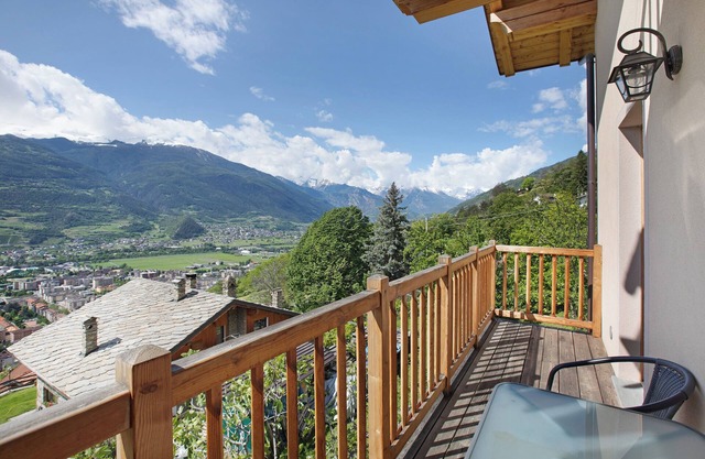 Einzimmerapartment 'Casa Di Alfredo E Virginia - Noce' mit Bergblick, Gemeinschaftsgarten und WLAN
