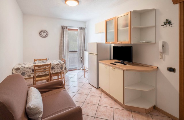 Studio-Apartment 'Appartamento Monolocale 1' mit Bergblick, Gemeinschaftsgarten und Wi-Fi