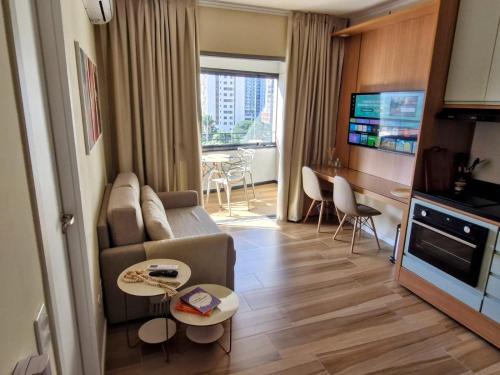 Studio Conforto 1 Quarto no Brooklin!