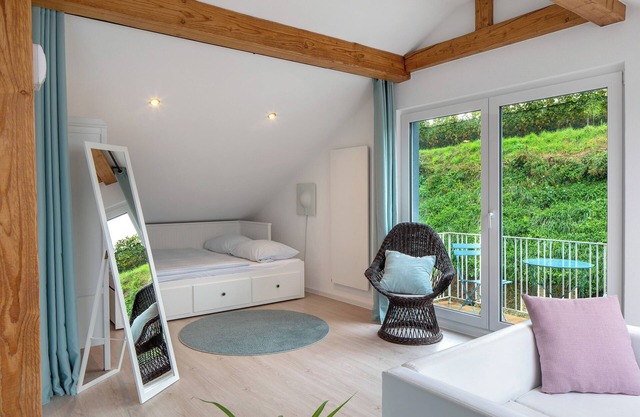 Einzimmerapartment 'Engelsloft' mit Balkon und Wi-Fi