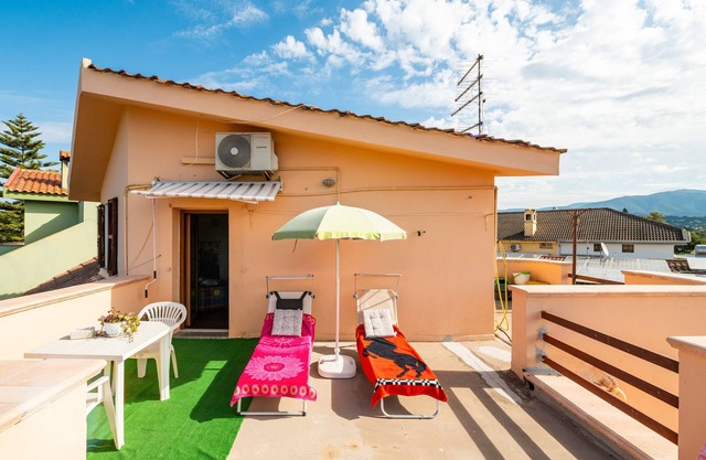 Studio 'Gianna - Monolocale Luigi' mit gemeinsamer Terrasse, Wi-Fi und Klimaanlage