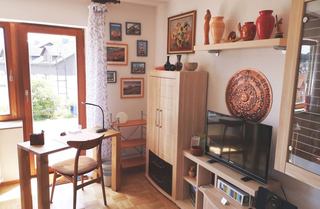 Studio 'Haus Am Waldpark' mit privater Terrasse, privatem Garten und Wi-Fi