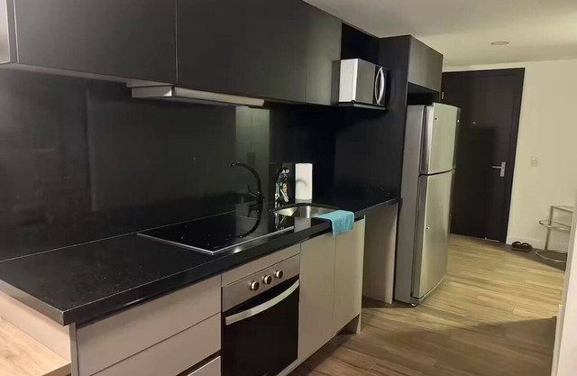 Studio in business district