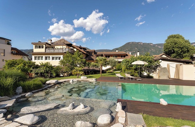 Studio "Kreuzwegerhof Nals Blaub" mit Bergblick, Pool, WLAN & Garten