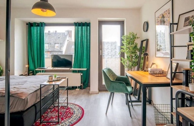 ☆ Studio Verde | Altstadt | Rooftop Balkon | Messe