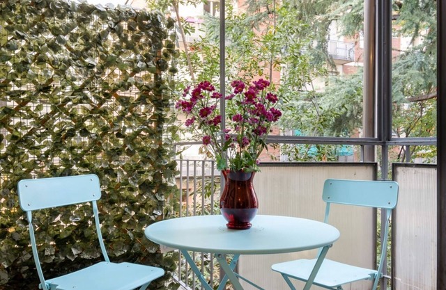 Studio mit Balkon in der Nähe von Giardini Margherita