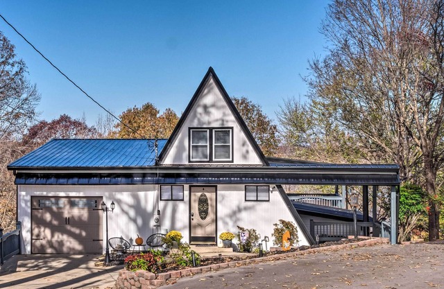 Stunning A-Frame Retreat w/ Spacious Deck!