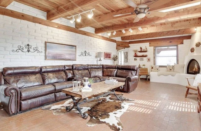 Stunning adobe home in the heart of Corrales.