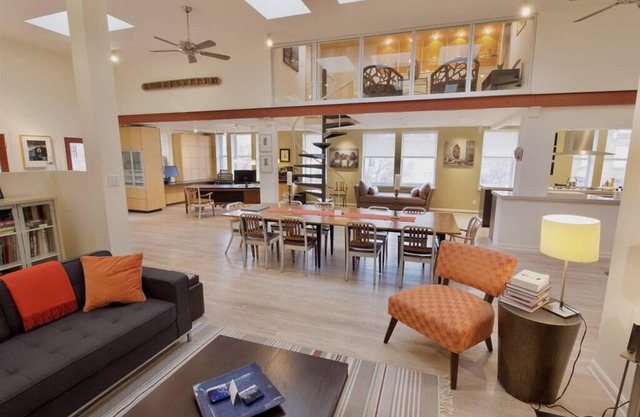 Stunning Art Filled Loft With Abundant Natural Light!