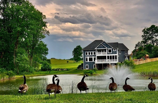 Stunning custom Shepherdstown waterfront retreat