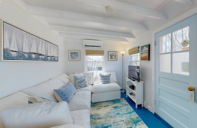 Stunning home on the bay with fantastic views, central AC, W/D, & water access